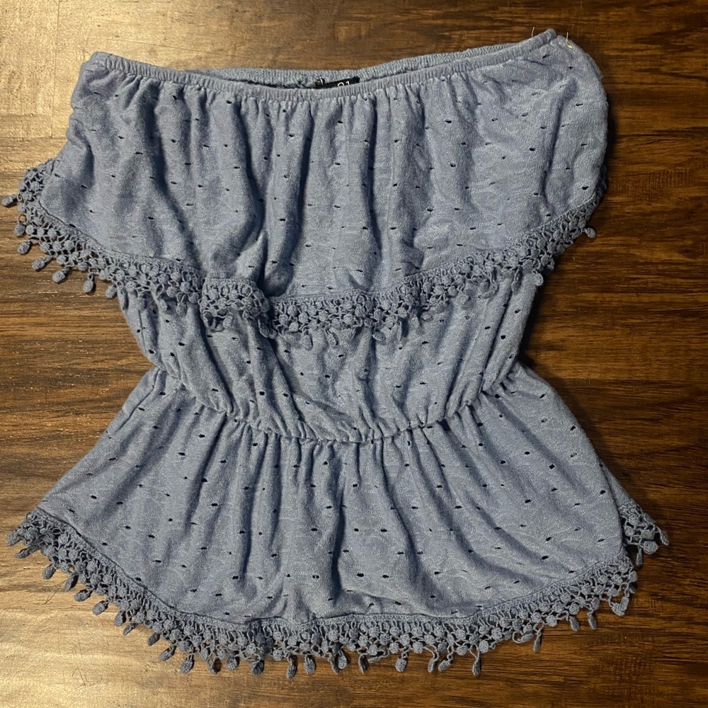 Loose Layered Flowy Tube Top Rue21